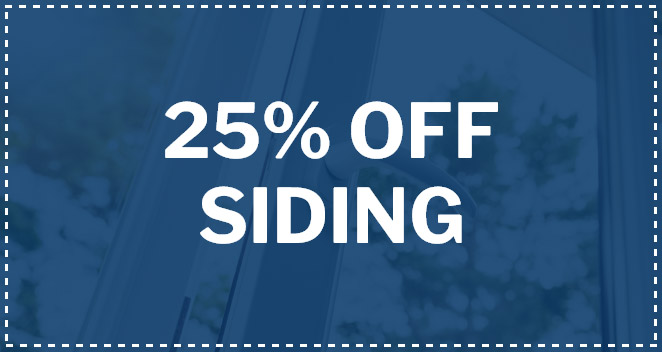 Siding- 25% off