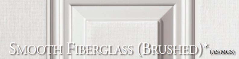 Door Slab Wood Painted Fiberglass Brushed
